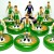 Subbuteo Andrew Table Soccer EIRE 1994 World Cup Team on WSB Professional bases